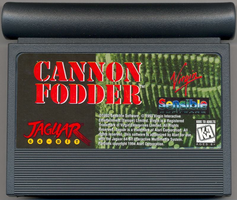 Cannon Fodder sur Atari Jaguar : Revivez l'Épopée Stratégique Cannon Fodder sur Atari Jaguar : Revivez l'Épopée Stratégique