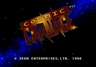 Cosmic Carnage sur Sega 32X : Un Voyage Intergalactique dans l'Univers des Combats Cosmic Carnage sur Sega 32X : Un Voyage Intergalactique dans l'Univers des Combats