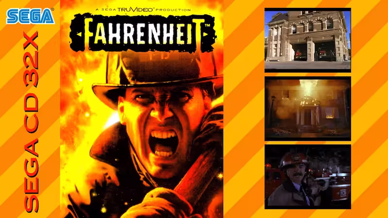 Fahrenheit sur Sega 32X CD : Vivez l'Aventure des Pompiers Héroïques 1 Fahrenheit sur Sega 32X CD : Vivez l'Aventure des Pompiers Héroïques