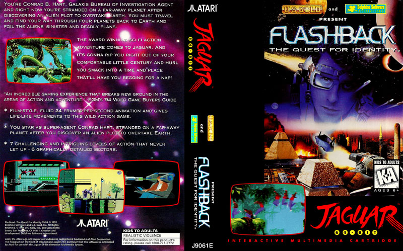 Plongée dans l'univers captivant de Flashback The Quest for Identity sur Atari Jaguar Plongée dans l'univers captivant de Flashback The Quest for Identity sur Atari Jaguar