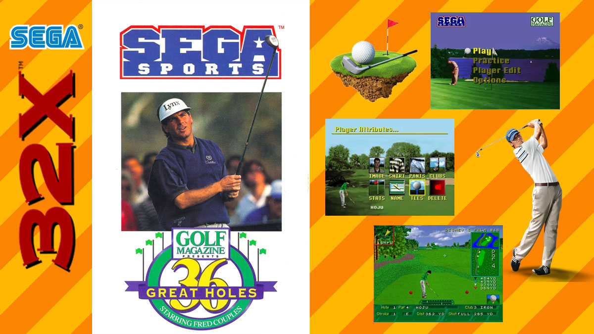 36 Great Holes sur Sega 32X : Plongée dans le Monde du Golf Virtuel 1 36 Great Holes sur Sega 32X : Plongée dans le Monde du Golf Virtuel