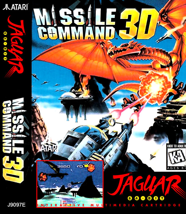 Revivez l'Épopée de Missile Command 3D sur Atari Jaguar Découverte de Missile Command 3D sur Atari Jaguar