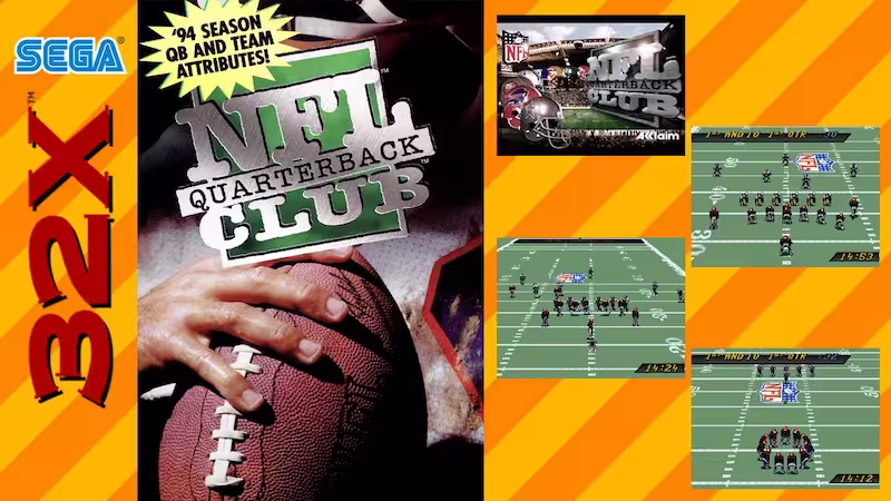 NFL Quarterback Club sur Sega 32X : Une Expérience Légendaire du Football Américain 1 NFL Quarterback Club sur Sega 32X : Une Expérience Légendaire du Football Américain