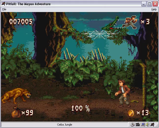 Pitfall The Mayan Adventure sur Sega 32X : Une Épopée Inoubliable dans les Ruines Mayas Pitfall The Mayan Adventure sur Sega 32X : Une Épopée Inoubliable dans les Ruines Mayas