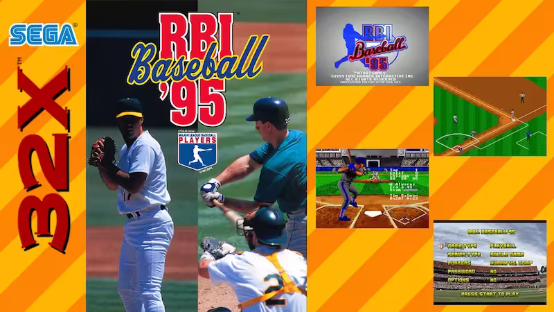 RBI Baseball 95 sur Sega 32X : Un Voyage dans le Monde du Baseball Virtuel 1 RBI Baseball 95 sur Sega 32X : Un Voyage dans le Monde du Baseball Virtuel