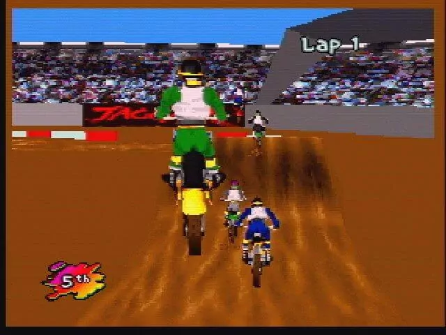 Supercross 3D sur Atari Jaguar : Plongée dans une Course Effrénée Supercross 3D sur Atari Jaguar : Plongée dans une Course Effrénée