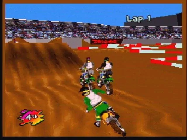 Supercross 3D sur Atari Jaguar : Plongée dans une Course Effrénée Supercross 3D sur Atari Jaguar : Plongée dans une Course Effrénée