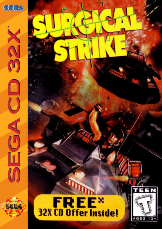 Surgical Strike sur Sega 32X CD : L'Art de la Stratégie en Temps Réel Surgical Strike sur Sega 32X CD : L'Art de la Stratégie en Temps Réel