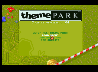 Theme Park sur Atari Jaguar : Gestion de Parc et Stratégie Immersive Theme Park sur Atari Jaguar : Gestion de Parc et Stratégie Immersive