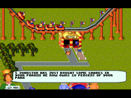 Theme Park sur Atari Jaguar : Gestion de Parc et Stratégie Immersive Theme Park sur Atari Jaguar : Gestion de Parc et Stratégie Immersive