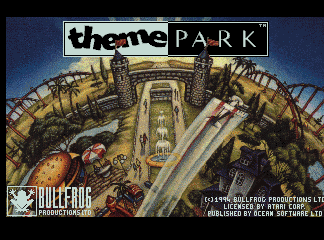 Theme Park sur Atari Jaguar : Gestion de Parc et Stratégie Immersive Theme Park sur Atari Jaguar : Gestion de Parc et Stratégie Immersive