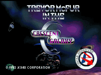 Trevor McFur in the Crescent Galaxy sur Atari Jaguar : Plongée dans une aventure intergalactique Trevor McFur in the Crescent Galaxy sur Atari Jaguar : Plongée dans une aventure intergalactique
