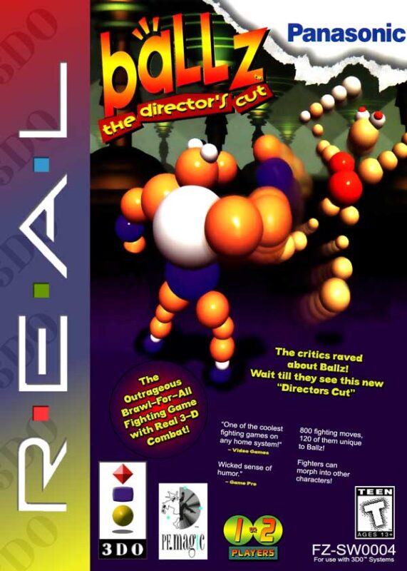 Ballz: The Director's Cut sur 3DO L'Art du Combat Réinventé Ballz: The Director's Cut sur 3DO L'Art du Combat Réinventé