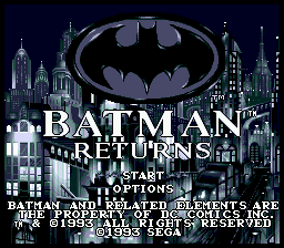 Batman Returns sur Mega CD : Plongée dans l'Univers Sombre du Chevalier Noir Batman Returns sur Mega CD : Plongée dans l'Univers Sombre du Chevalier Noir