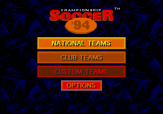 Championship Soccer '94 sur Mega CD : Une révolution footballistique sur console Championship Soccer '94 sur Mega CD : Une révolution footballistique sur console