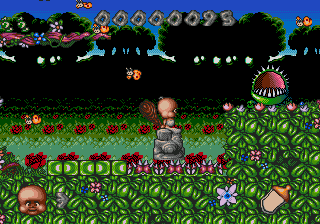 Chuck Rock II: Son of Chuck sur Mega CD - Une aventure préhistorique épique Chuck Rock II: Son of Chuck sur Mega CD - Une aventure préhistorique épique