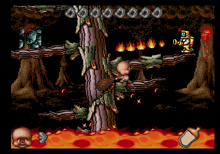 Chuck Rock II: Son of Chuck sur Mega CD - Une aventure préhistorique épique Chuck Rock II: Son of Chuck sur Mega CD - Une aventure préhistorique épique