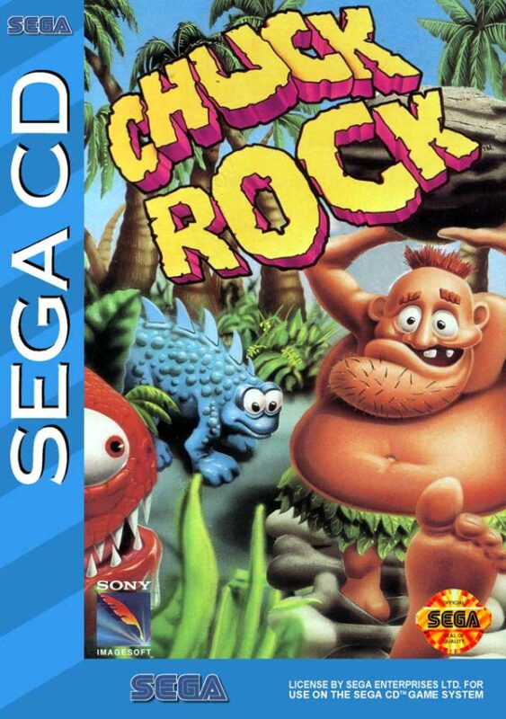 Chuck Rock sur Mega CD : Un voyage préhistorique en musique Chuck Rock sur Mega CD : Un voyage préhistorique en musique
