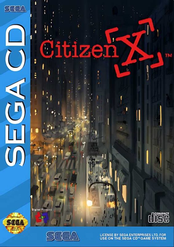 Citizen X sur Mega CD : Le jeu d'action FMV mystérieux des années 90 Citizen X sur Mega CD : Le jeu d'action FMV mystérieux des années 90