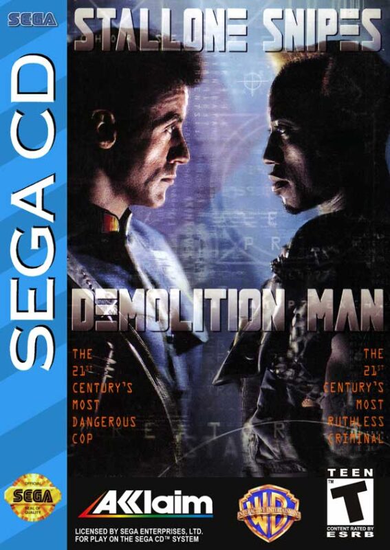 Demolition Man sur Mega CD : L'expérience ultime du film d'action Demolition Man sur Mega CD : L'expérience ultime du film d'action