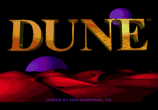 Dune sur Mega CD : Une odyssée épique dans les sables d'Arrakis Dune sur Mega CD : Une odyssée épique dans les sables d'Arrakis
