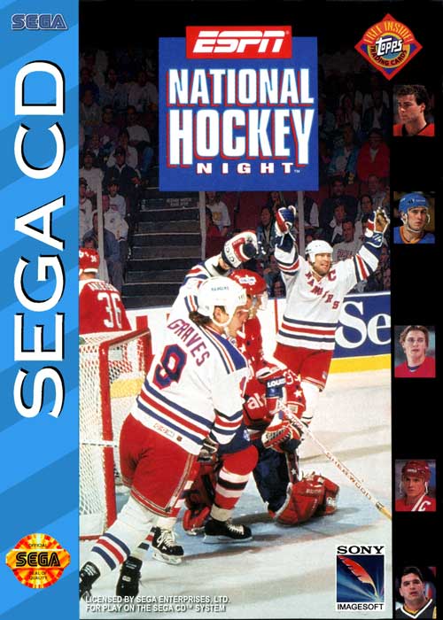 ESPN National Hockey Night sur Mega CD : La glace s'enflamme sur votre console ! ESPN National Hockey Night sur Mega CD : La glace s'enflamme sur votre console !