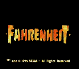 Fahrenheit sur Mega CD : Plongez dans l'enfer interactif des pompiers ! Fahrenheit sur Mega CD : Plongez dans l'enfer interactif des pompiers !