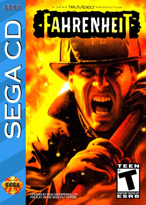 Fahrenheit sur Mega CD : Plongez dans l'enfer interactif des pompiers ! Fahrenheit sur Mega CD : Plongez dans l'enfer interactif des pompiers !