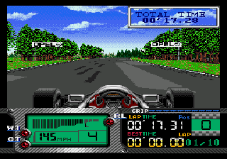 Formula One World Championship: Beyond the Limit sur Mega CD - Une expérience de course unique Formula One World Championship: Beyond the Limit sur Mega CD - Une expérience de course unique