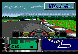 Formula One World Championship: Beyond the Limit sur Mega CD - Une expérience de course unique Formula One World Championship: Beyond the Limit sur Mega CD - Une expérience de course unique
