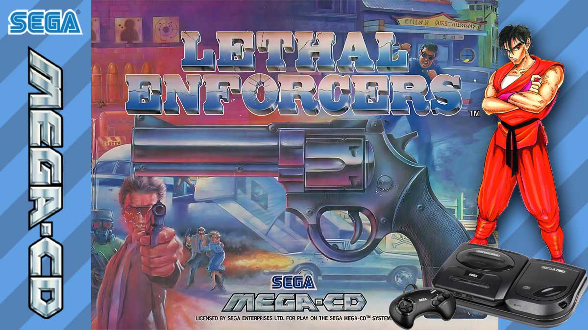 Lethal Enforcers sur Mega CD : Défiez le crime dans ce shoot'em up légendaire