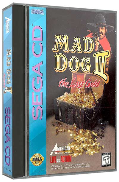 Mad Dog II: The Lost Gold sur Mega CD - Une aventure irrésistible dans l'Ouest sauvage Mad Dog II: The Lost Gold sur Mega CD - Une aventure irrésistible dans l'Ouest sauvage