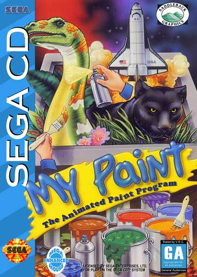 My Paint: The Animated Paint Program sur Mega CD - La révolution créative qui a captivé toute une génération My Paint: The Animated Paint Program sur Mega CD - La révolution créative qui a captivé toute une génération