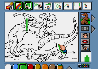 My Paint: The Animated Paint Program sur Mega CD - La révolution créative qui a captivé toute une génération My Paint: The Animated Paint Program sur Mega CD - La révolution créative qui a captivé toute une génération