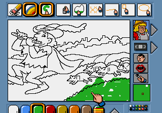My Paint: The Animated Paint Program sur Mega CD - La révolution créative qui a captivé toute une génération My Paint: The Animated Paint Program sur Mega CD - La révolution créative qui a captivé toute une génération