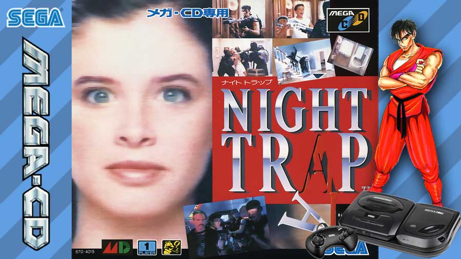 Night Trap sur Mega CD : Le thriller interactif qui a défié la censure