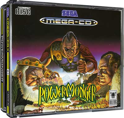 PowerMonger sur Mega CD : Dominez un monde épique de conquête et de stratégie PowerMonger sur Mega CD : Dominez un monde épique de conquête et de stratégie