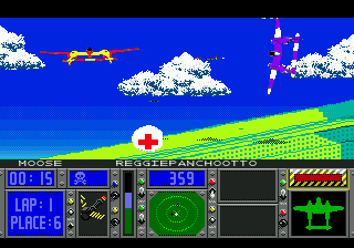 Racing Aces sur Mega CD : Plongez dans l'univers palpitant des courses aériennes rétro Racing Aces sur Mega CD : Plongez dans l'univers palpitant des courses aériennes rétro