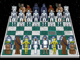 The Software Toolworks' Star Wars Chess sur Mega CD : L'extraordinaire fusion entre la Force et les échecs The Software Toolworks' Star Wars Chess sur Mega CD : L'extraordinaire fusion entre la Force et les échecs