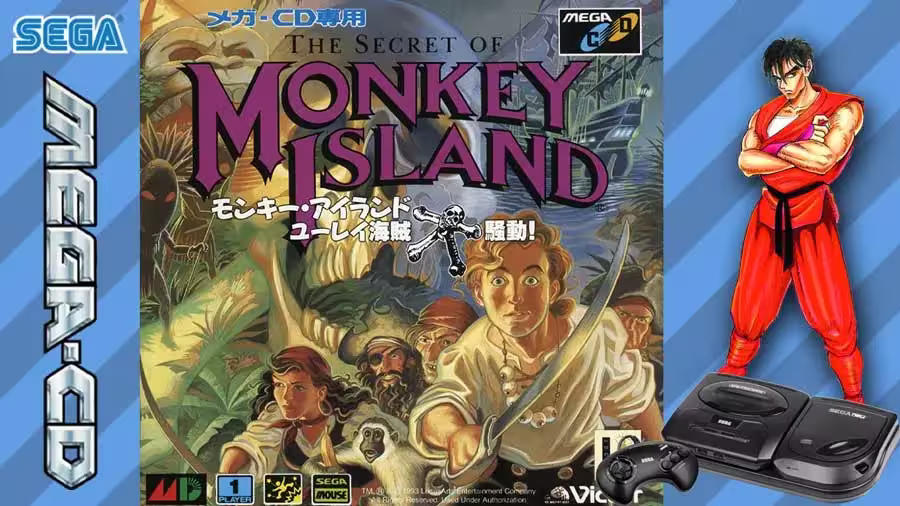 The Secret of Monkey Island sur Mega CD : L'aventure pirate légendaire qui a révolutionné le jeu d'aventure 1 The Secret of Monkey Island sur Mega CD : L'aventure pirate légendaire qui a révolutionné le jeu d'aventure