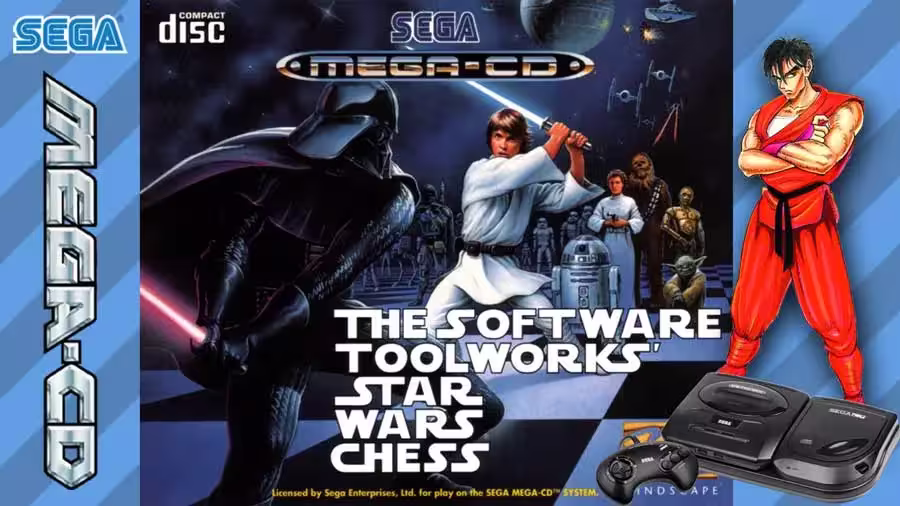 The Software Toolworks' Star Wars Chess sur Mega CD : L'extraordinaire fusion entre la Force et les échecs 1 The Software Toolworks' Star Wars Chess sur Mega CD : L'extraordinaire fusion entre la Force et les échecs