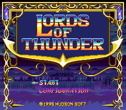 Lords of Thunder sur Mega CD : L'épopée légendaire qui a révolutionné le shoot'em up Lords of Thunder sur Mega CD : L'épopée légendaire qui a révolutionné le shoot'em up