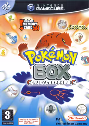 ROM Pokémon Box Rubis & Saphir sur GameCube : Téléchargez et Jouez sur Tous Vos Appareils Rom Pokémon Box Rubis & Saphir (NGC)