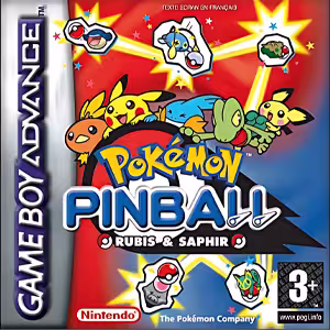 ROM Pokémon Pinball Rubis et Saphir sur Game Boy Advance : Téléchargez et Jouez sur Tous Vos Appareils Rom Pokémon Pinball Rubis et Saphir (GBA)
