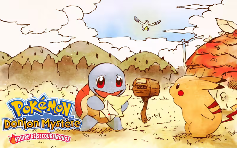 ROM Pokémon Donjon Mystere Equipe de Secours Rouge sur Game Boy Advance : Téléchargez et Jouez sur Tous Vos Appareils