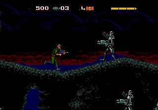 The Terminator sur Mega CD : L'Impitoyable Chasse à l'Homme entre 1984 et 2029 The Terminator sur Mega CD : L'Impitoyable Chasse à l'Homme entre 1984 et 2029