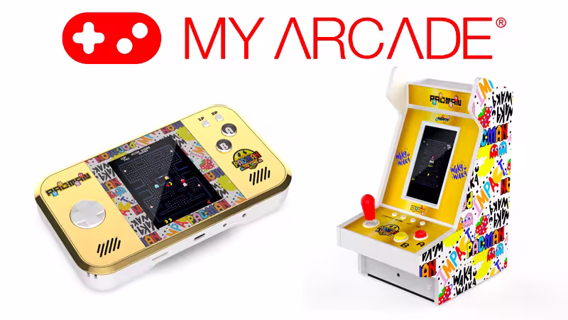 My Arcade annonce Mighty Player et Pocket Player Max pour célébrer les 45 ans de PAC-MAN 1 My Arcade annonce Mighty Player et Pocket Player Max pour célébrer les 45 ans de PAC-MAN
